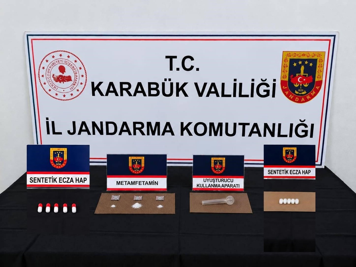 Karabük’te 5 operasyonda uyuşturucu ve tütün ele geçirildi, 11 şüpheli sevk edildi